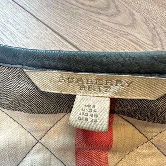 BUBBERRY BRIT/ LEATHER JACKET - Picture 5 of 6